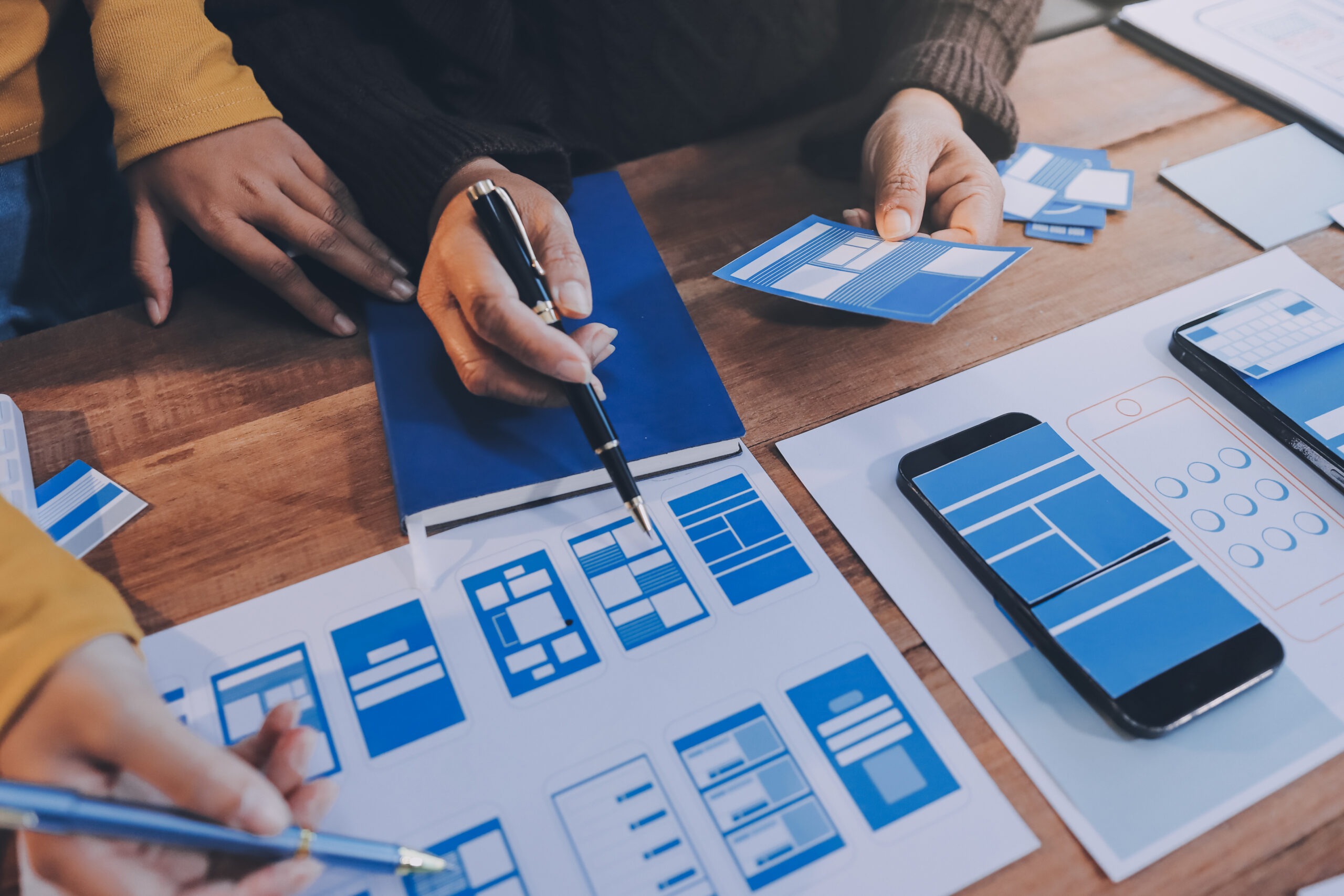 UI/UX design and agile development process with regular updates and feedback by Turn Up Technologies