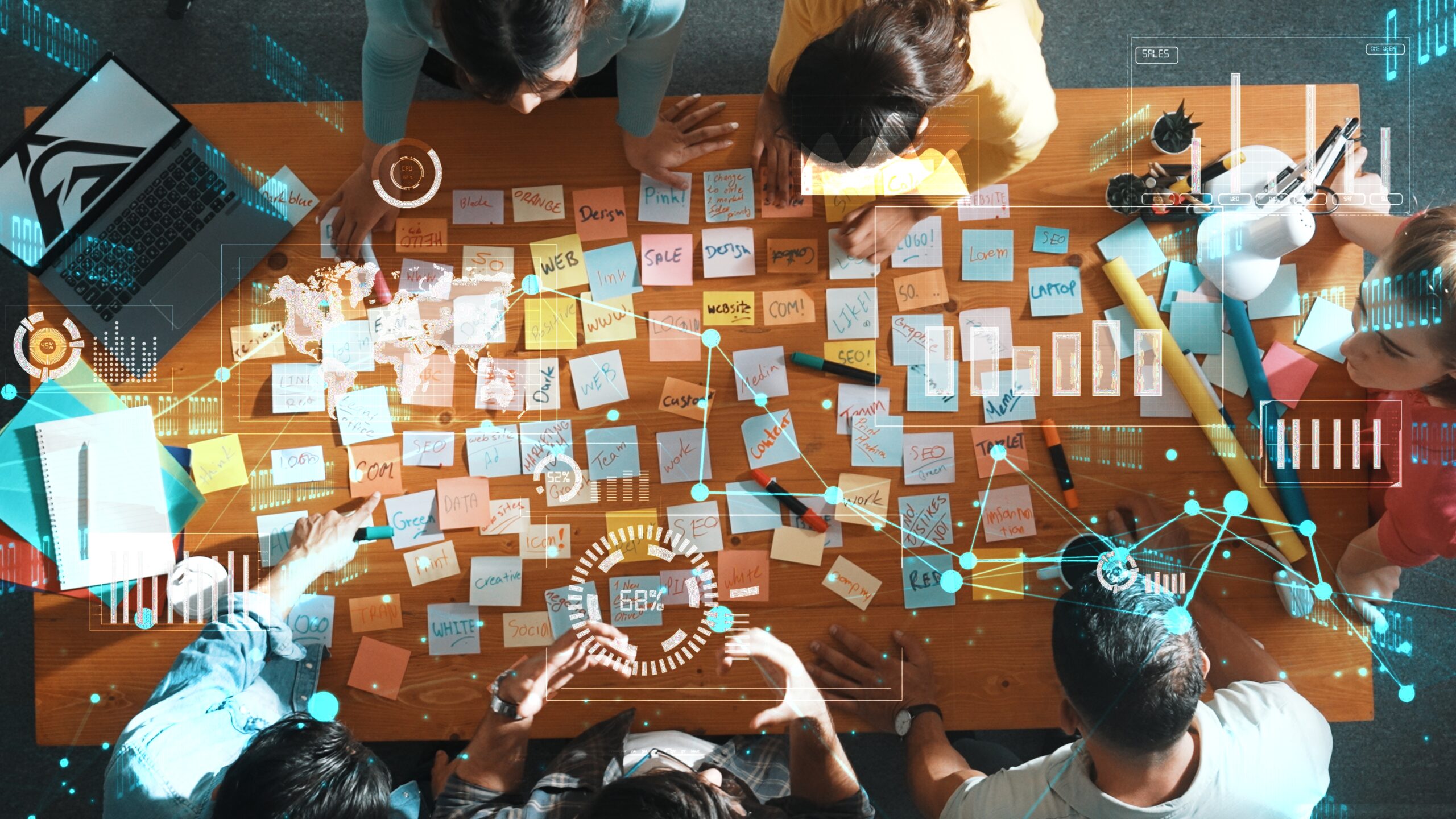 First step in digital projects focusing on strategy, planning, and goal-setting by Turn Up Technologies